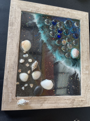 Beach Window ~ Resin Workshop ~ Westside Santa Cruz!