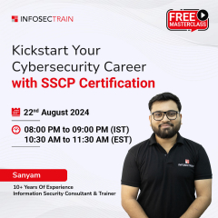 Free Masterclass on Kickstart Your Cybersecurity Career with SSCP Certification