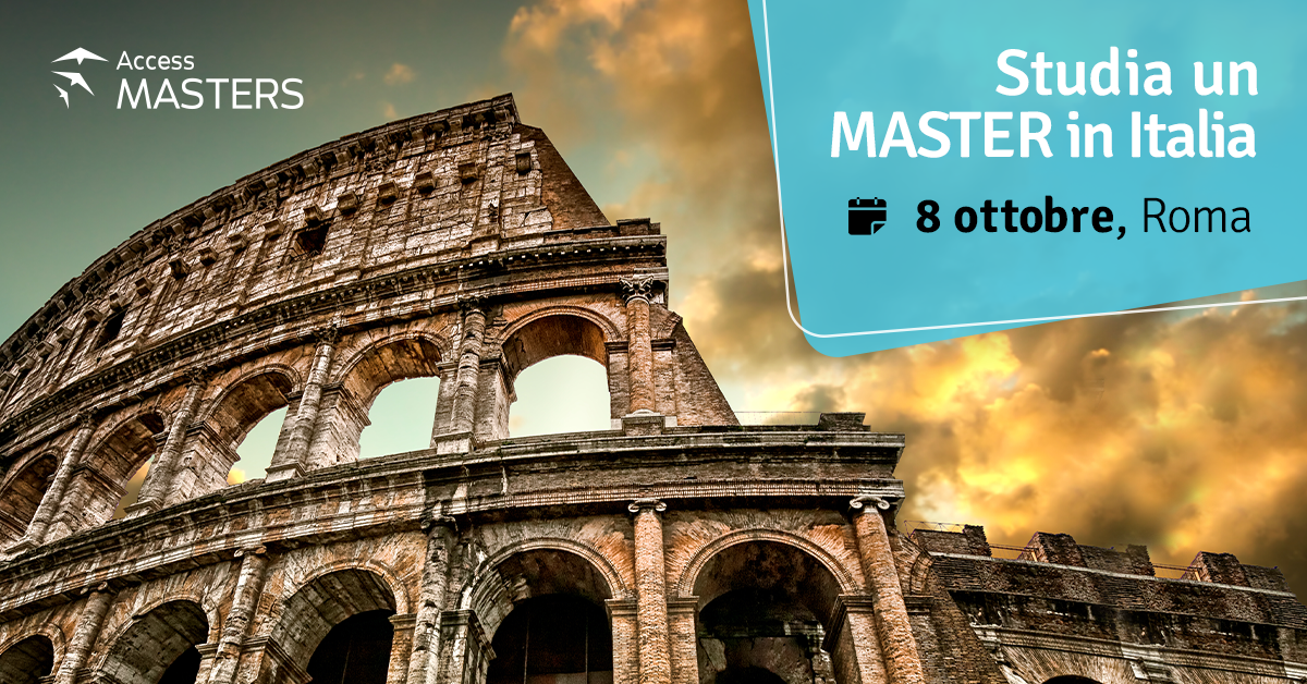 Access MASTERS a Roma l’ 8 ottobre, Rome, Italy