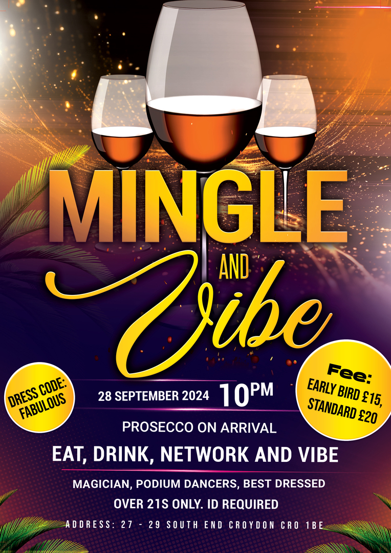 Mingle and Vibe, Croydon, England, United Kingdom