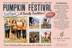 Sinkland Farms 33rd Annual Pumpkin Festival