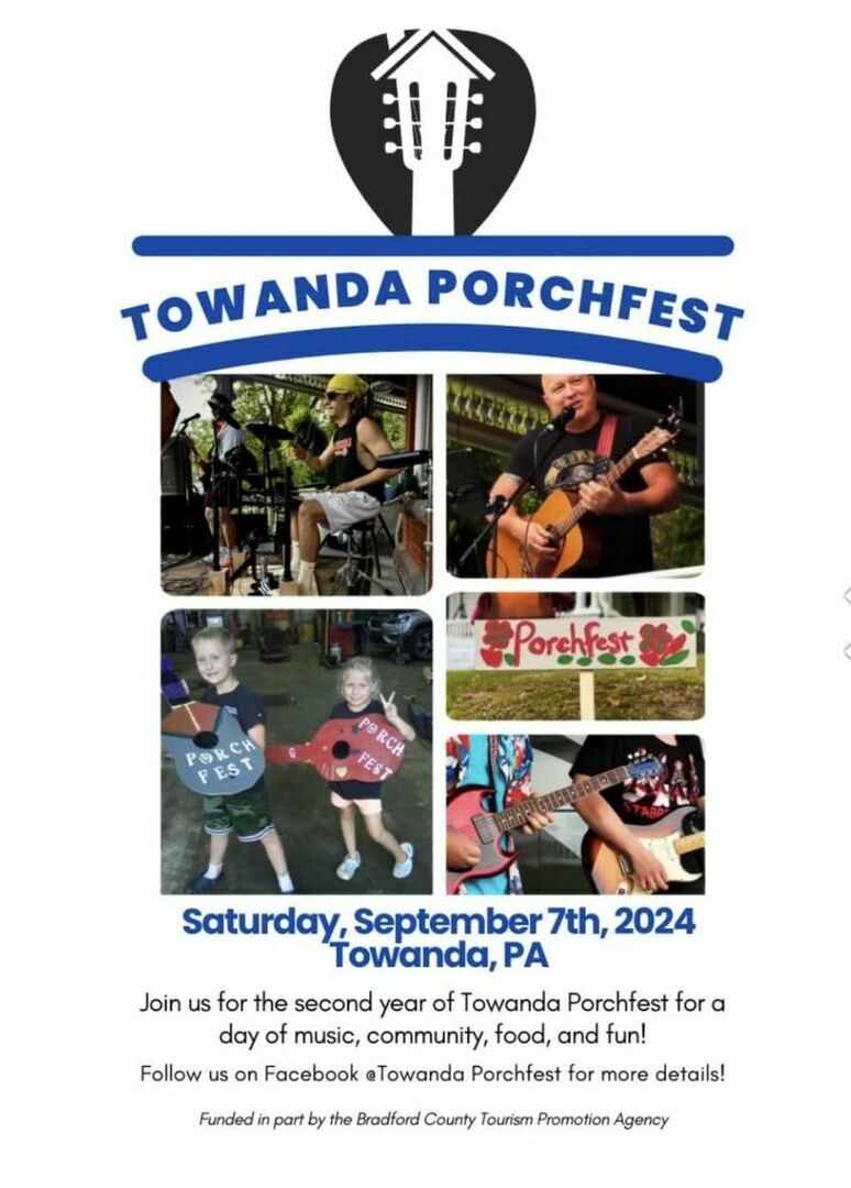 Towanda Porchfest, Towanda, Pennsylvania, United States