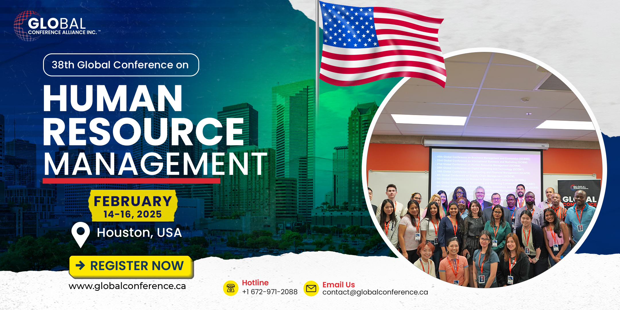 38th Global Conference on Human Resource Management (GCHRM), Houston, Texas, United States