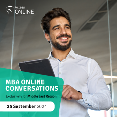 MBA Online Conversations: Network with Leaders Exclusively for Middle East Region