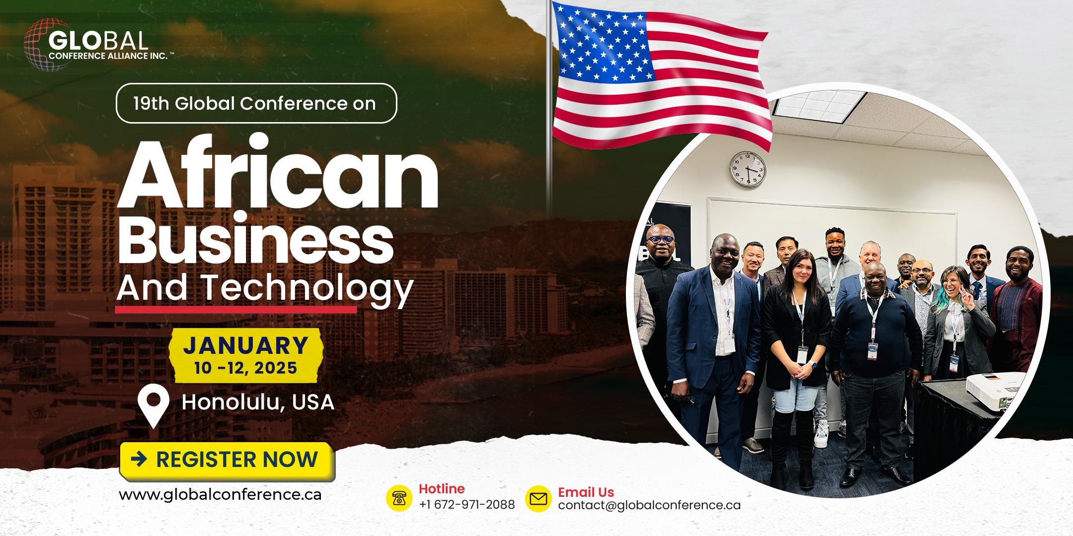 19th Global Conference on African Business and Technology (GCABT), Honolulu, Hawaii, United States