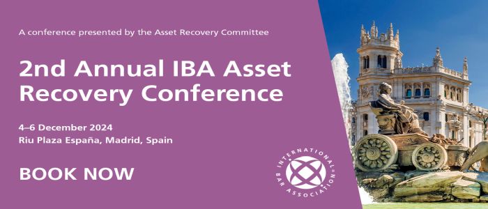 2nd Annual IBA Asset Recovery Conference, Madrid, Comunidad de Madrid, Spain