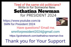 Meet the Write-in Presidential Candidate,