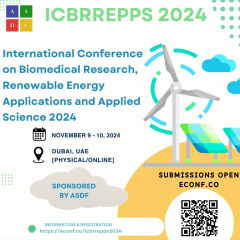 International Conference on Biomedical Research, Renewable Energy Applications and Applied Science 2024