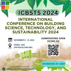 International Conference on Building Science, Technology and Sustainability 2024