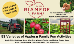 Fall Apple Days at Riamede Farm in Chester New Jersey