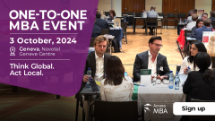 THINK GLOBAL. ACT LOCAL WITH AN MBA!