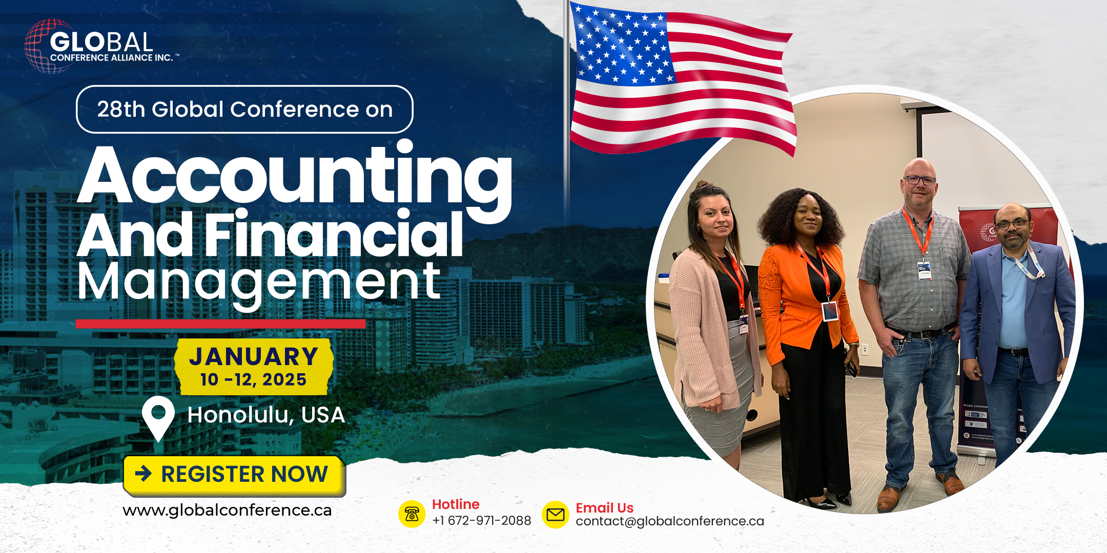 28th Global Conference on Accounting and Financial Management (GCAFM), Honolulu, Hawaii, United States