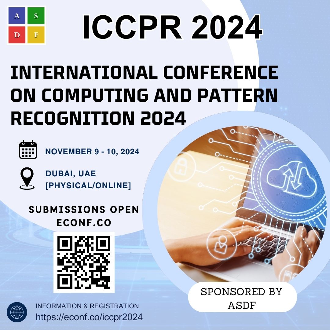 International Conference on Computing and Pattern Recognition 2024, Online Event