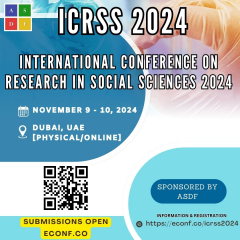 International Conference on Research in Social Sciences 2024