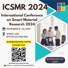 International Conference on Smart Material Research 2024