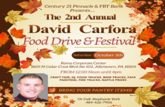 David Carfora 2nd Annual Veterans Food Drive Festival