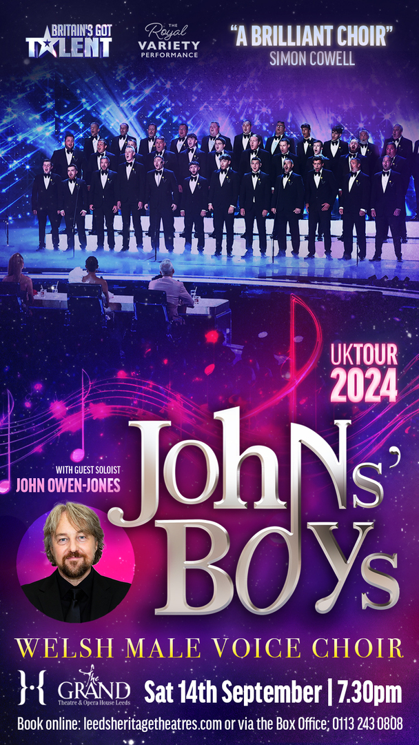 As Seen on Britain's Got Talent - Johns' Boys Welsh Male Choir and John Owen - Jones, Leeds, England, United Kingdom