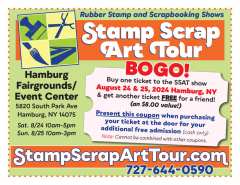 Stamp Scrap Art Tour