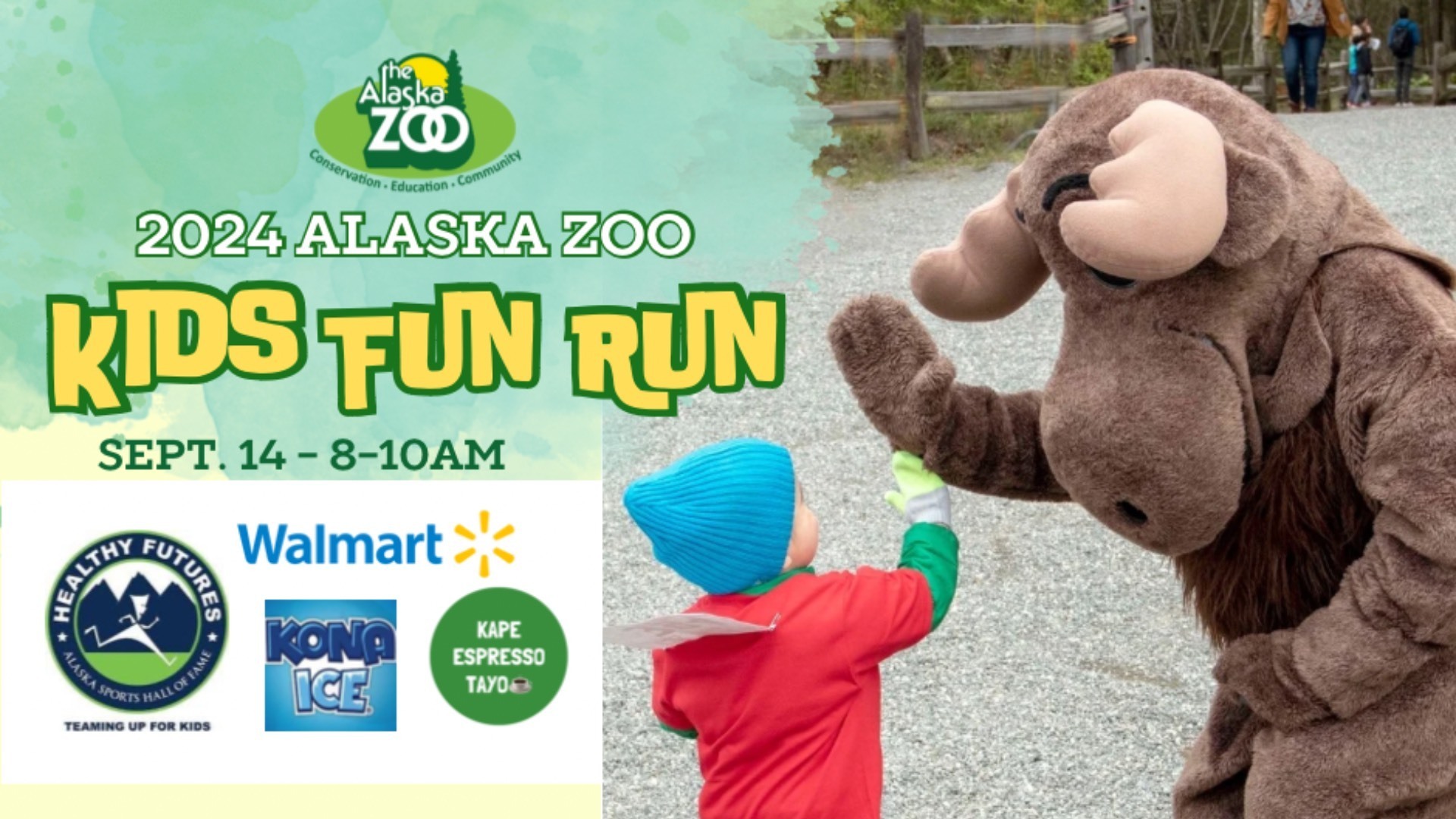 Alaska Zoo Kids Fun Run, Anchorage, Alaska, United States