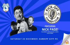 Kick-Off Comedy Night @ Cardiff City Football Club