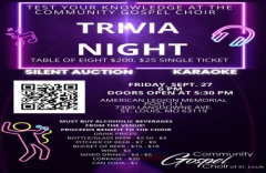 Community Gospel Choir Trivia Night