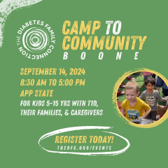 Camp to Community: A T1D Event for the Whole Family