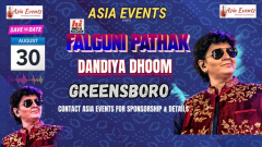 Falguni Pathak Dandiya Night 2024 Greensboro
