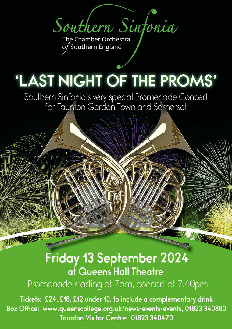 Southern Sinfonia's 'Last Night of the Proms' concert for Taunton and the West, Taunton, England, United Kingdom