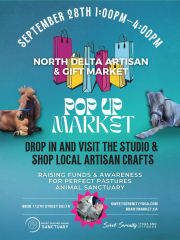 Pop-up Market - Shop and Hearts for Hooves Charity Fundraiser - Sept 28 - 8330 112St., Delta