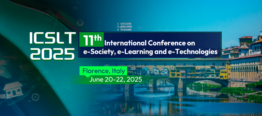 2025 11th International Conference on e-Society, e-Learning and e-Technologies (ICSLT 2025), Florence, Italy