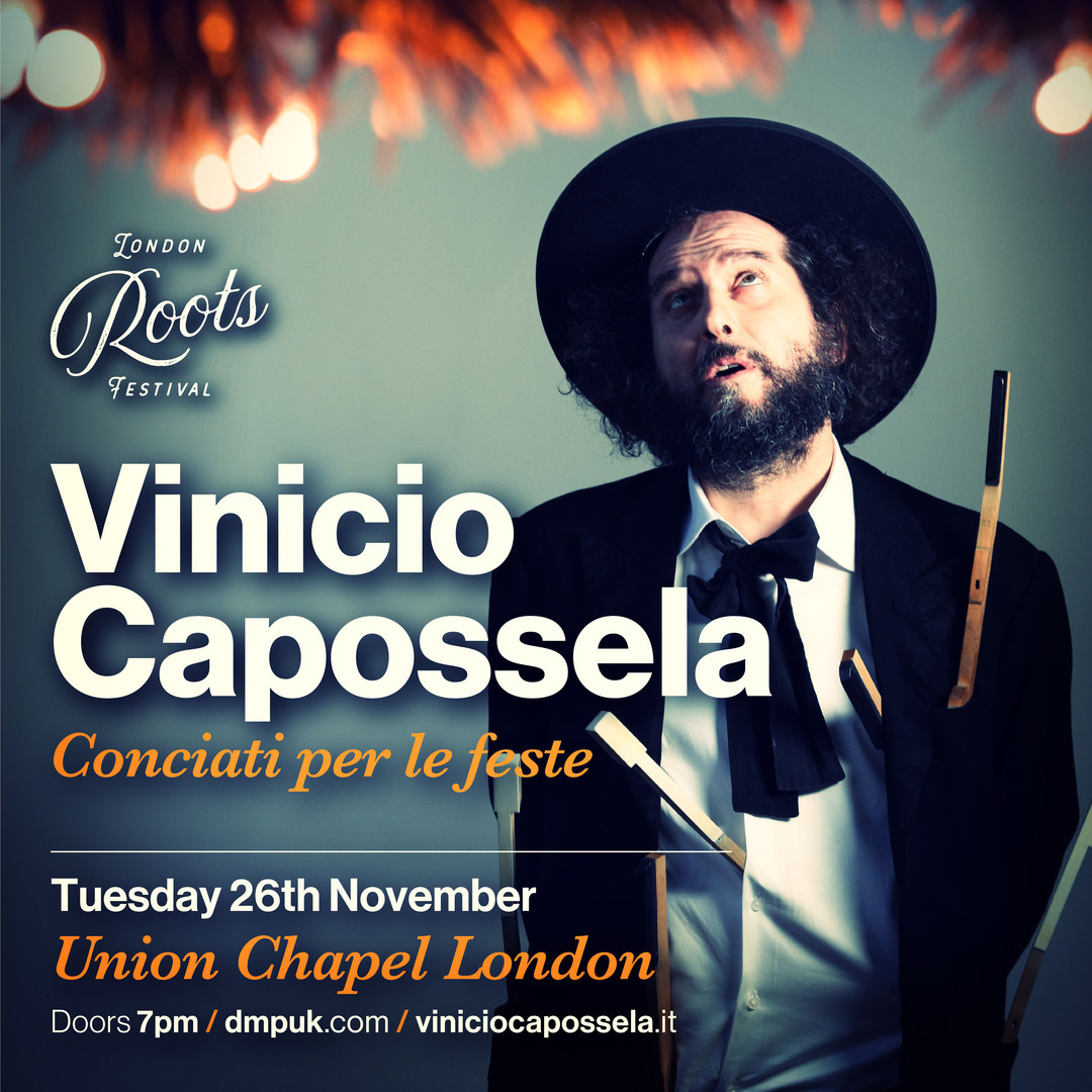 Vinicio Capossela “Dressed Up For The Holidays” at Union Chapel - London, London, England, United Kingdom