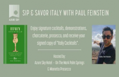 Sip and Savor Italy: An Evening with Paul Feinstein