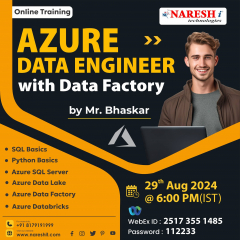 Azure Data Engineer with Data Factory In NareshIT