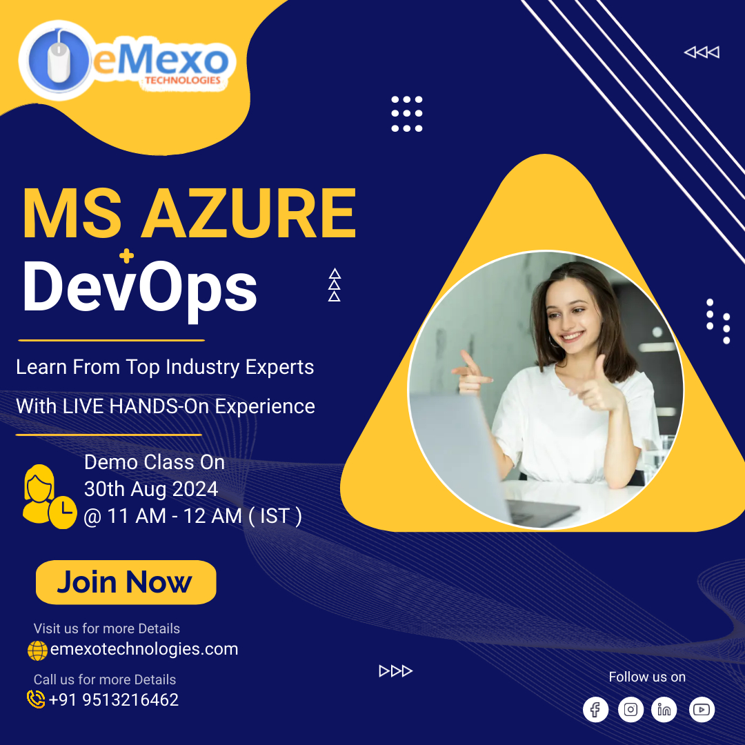 Join Our Expert-Led Microsoft Azure DevOps Training at eMexo Technologies, Bangalore, Karnataka, India