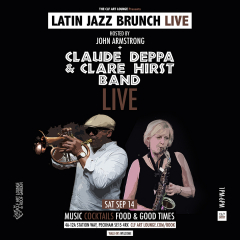 Latin Jazz Brunch Live with Deppa/Hirst Band (Live) + DJ John Armstrong