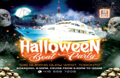 Toronto Halloween Boat Party - Saturday, Oct 26th