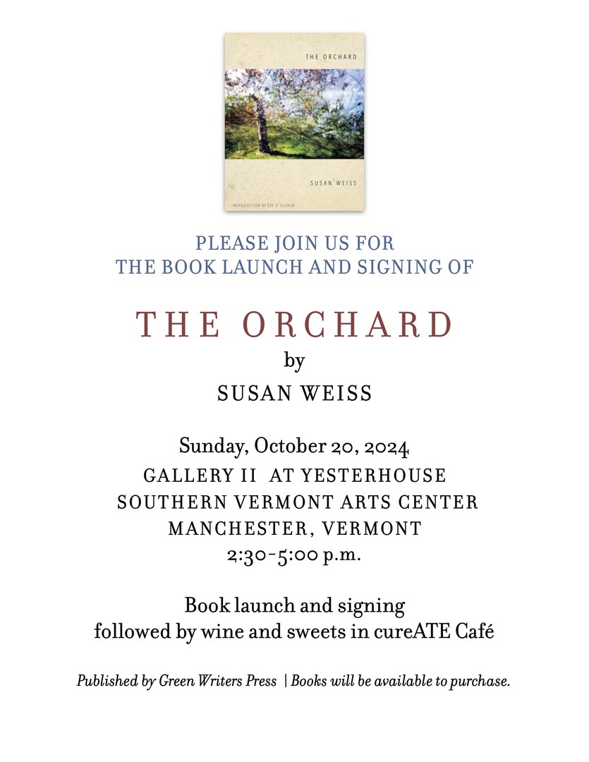 Book launch and signing, Manchester, Vermont, United States