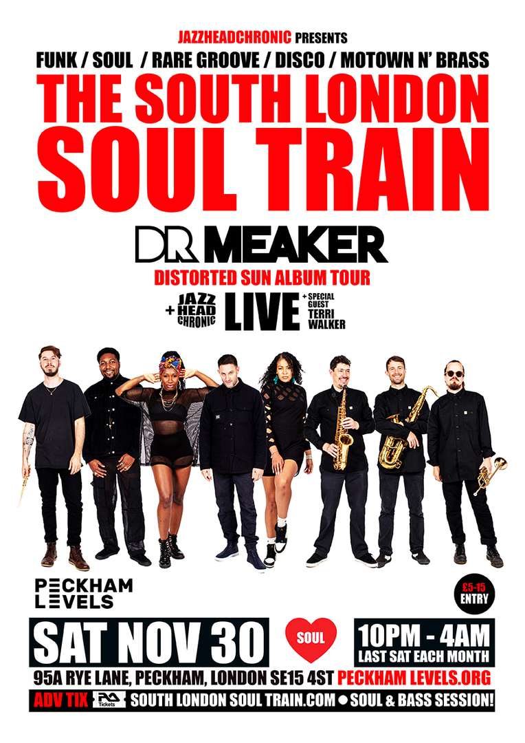 The South London Soul Train Dr Meaker (Live) Album Release Special, London, England, United Kingdom