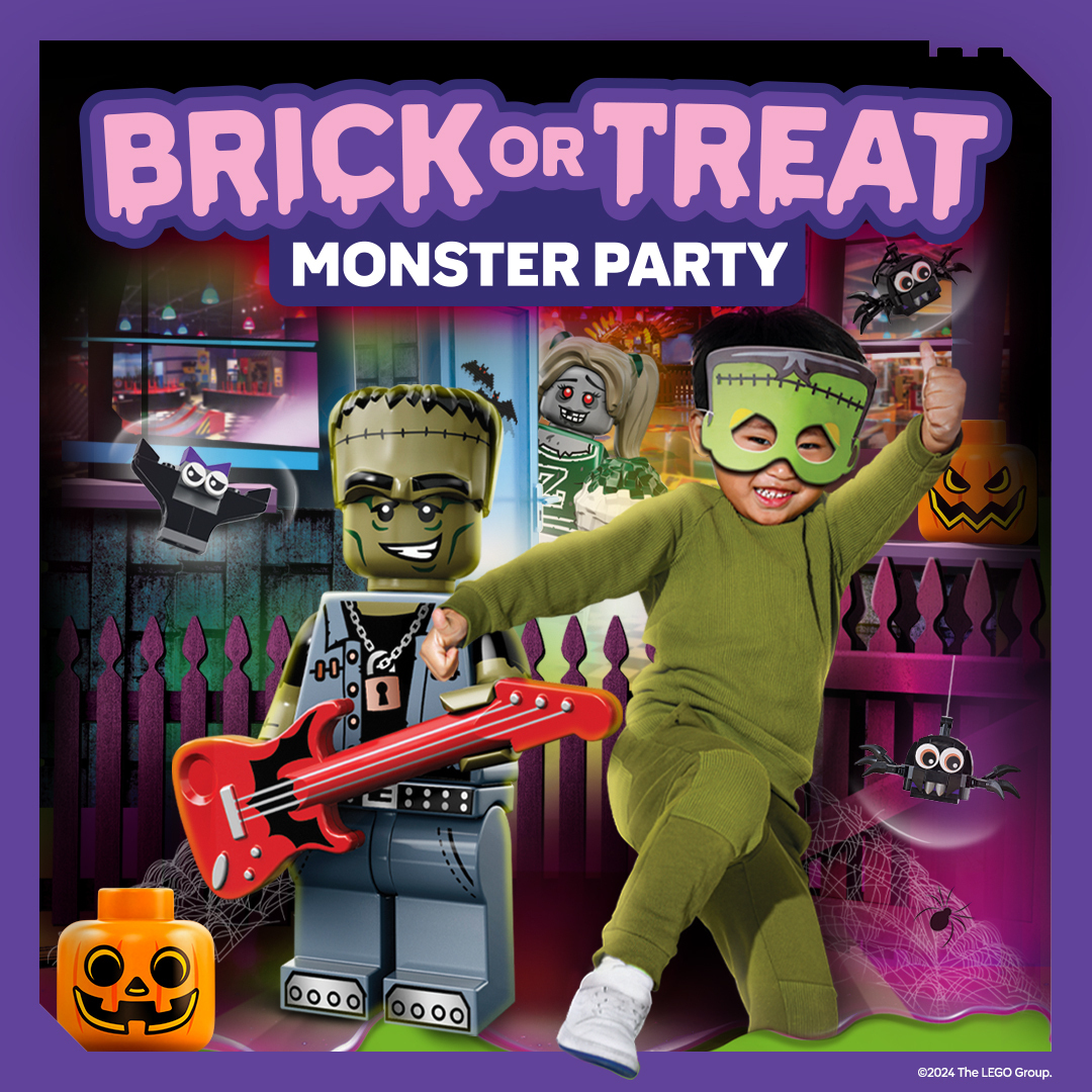 Brick or Treat: Monster Party - Halloween Event for Kids at LEGOLAND Discovery Center Michigan, Auburn Hills, Michigan, United States