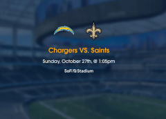 Chargers VS. Saints Tickets 2024