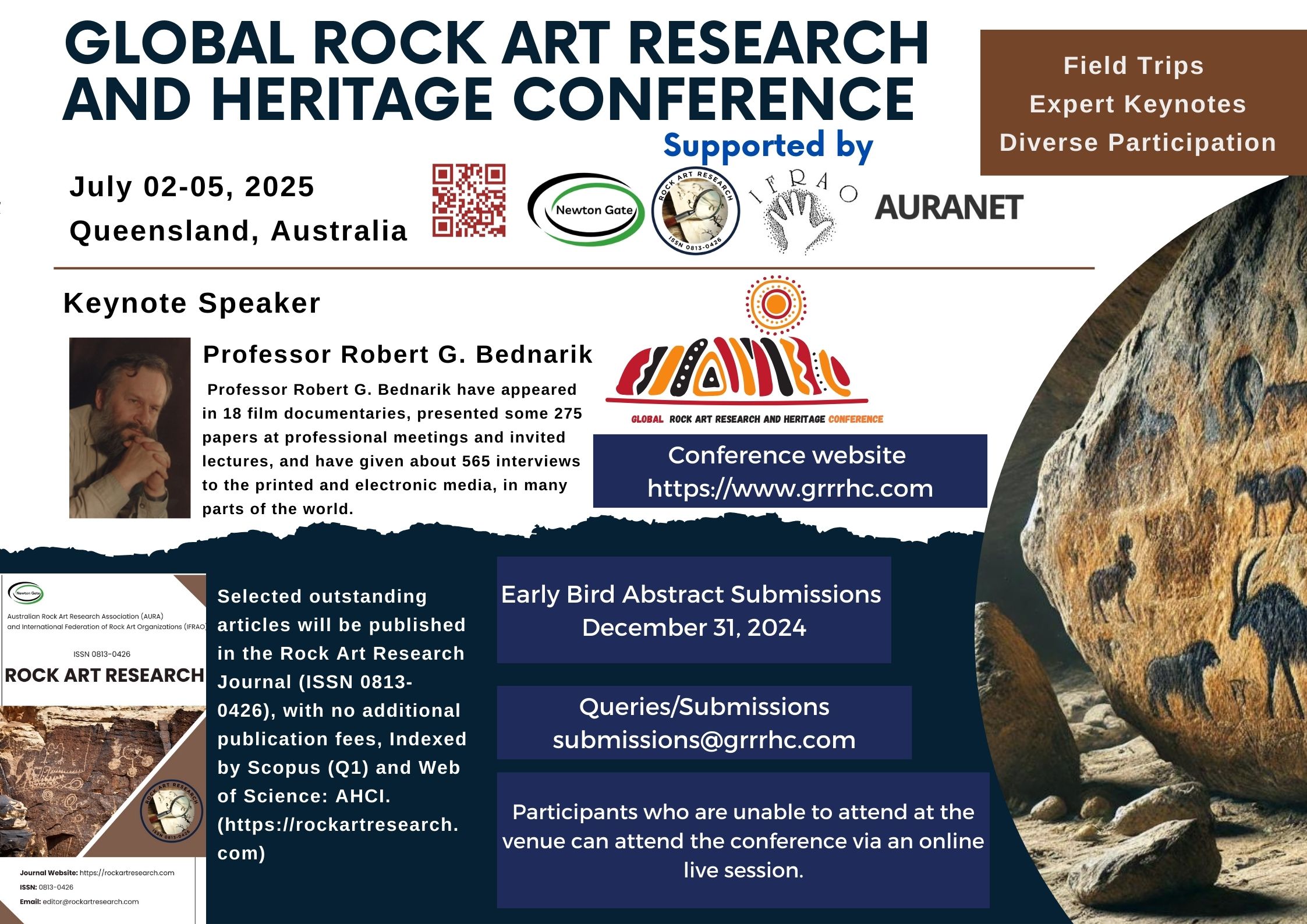 Scopus Web Of Sci Indexed Publication Global Rock Art Research And Heritage Conference, Central Queensland, Queensland, Australia
