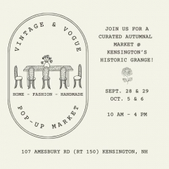 Vintage and Vogue Pop-Up Market