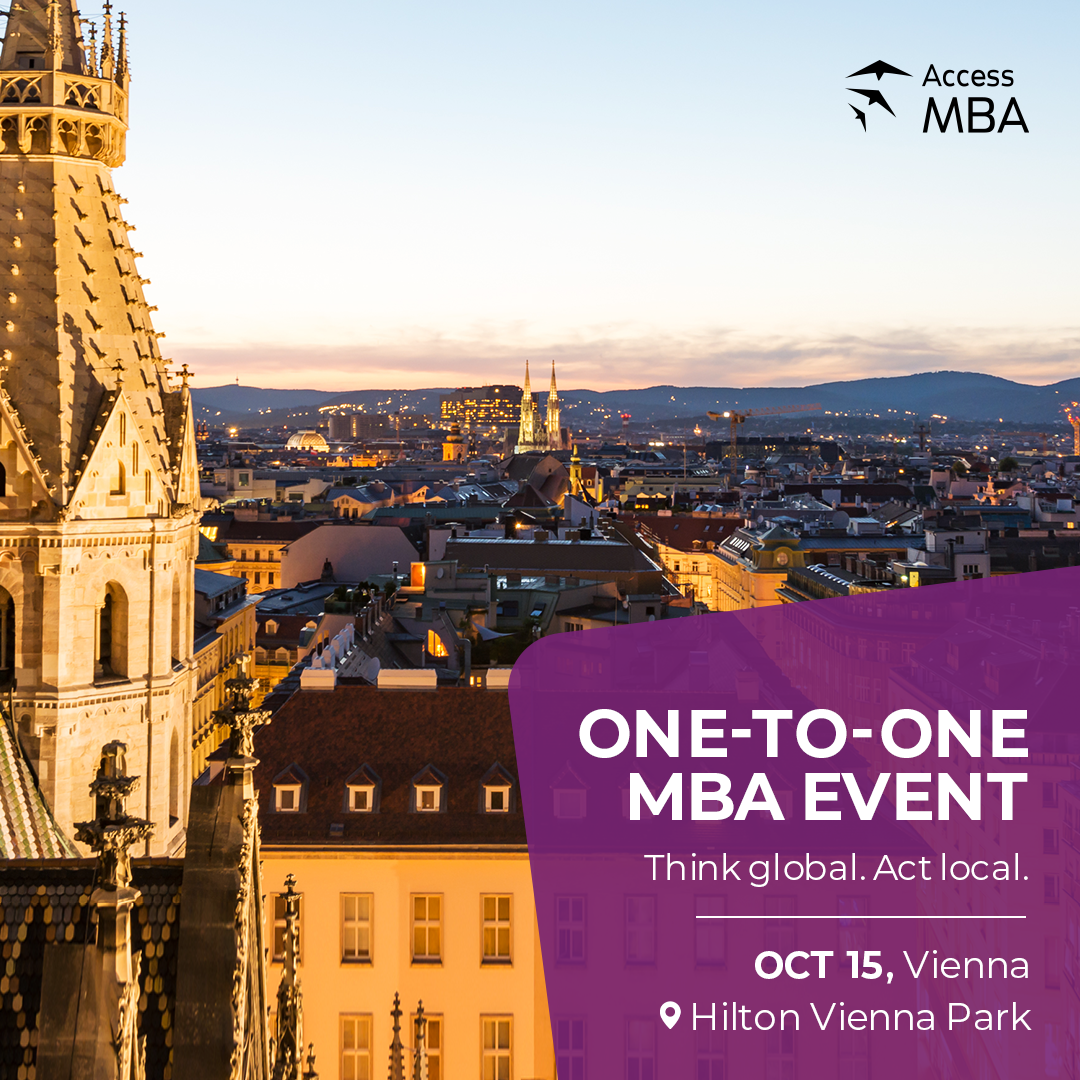 Discover One-to-One MBA Opportunities in Vienna on October 15, Vienna, Wien, Austria