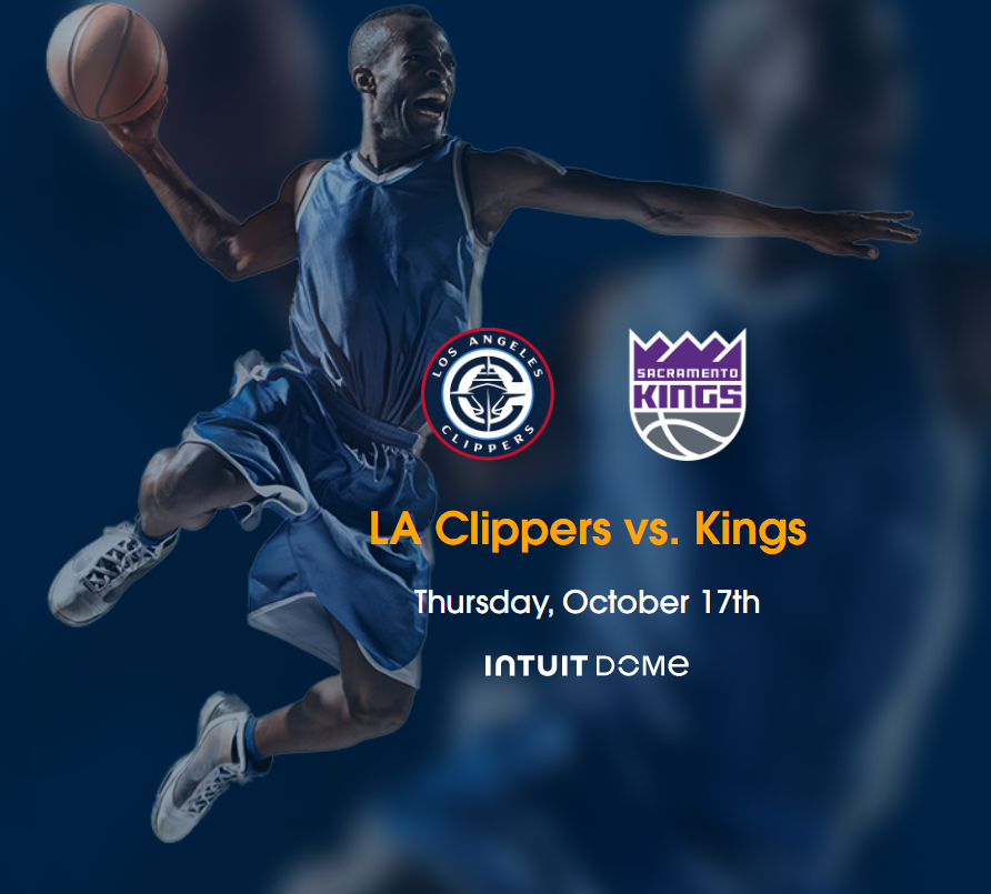 2024 LA Clippers vs. Kings Tickets, Inglewood,CA USA,California,United States