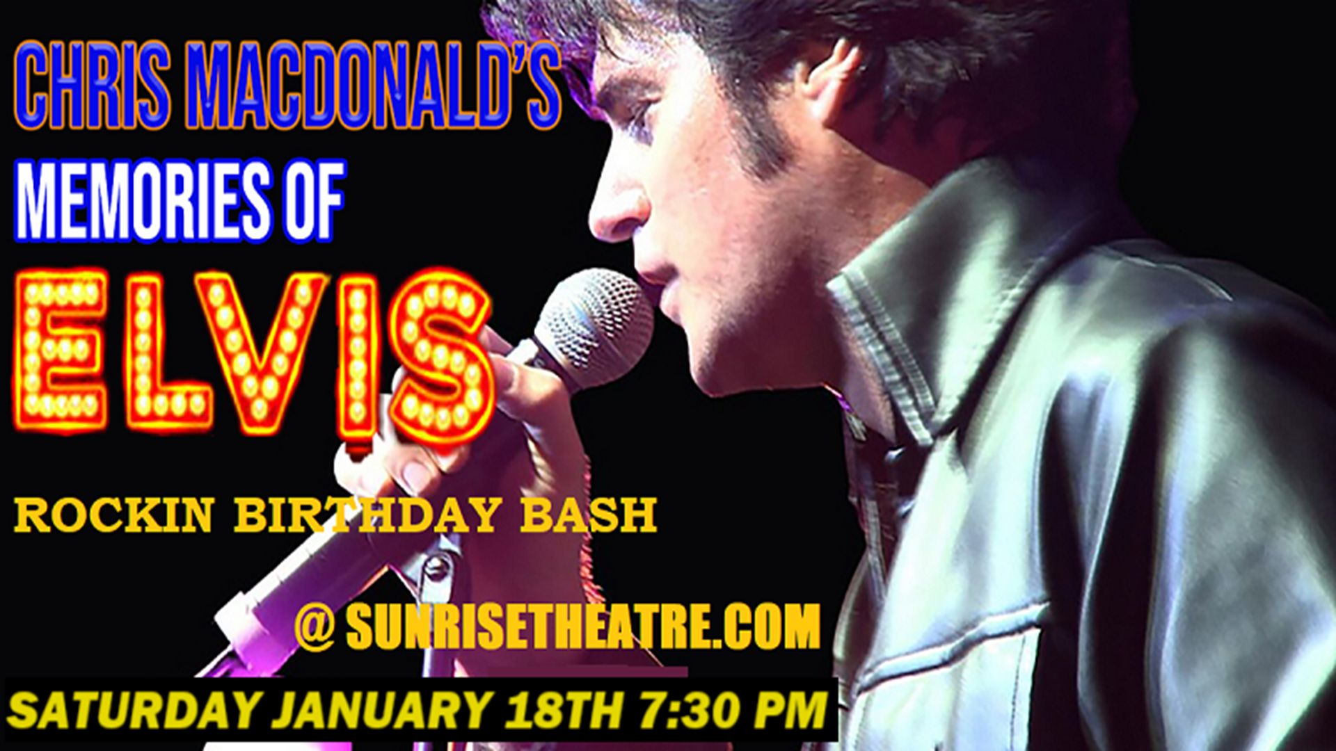 Chris MacDonald's Memories of Elvis Birthday Bash, Fort Pierce, Florida, United States
