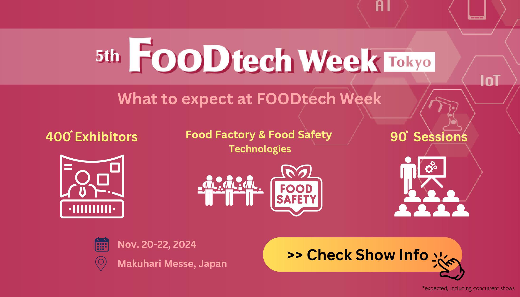 FOODtech Week Tokyo, Chiba, Japan