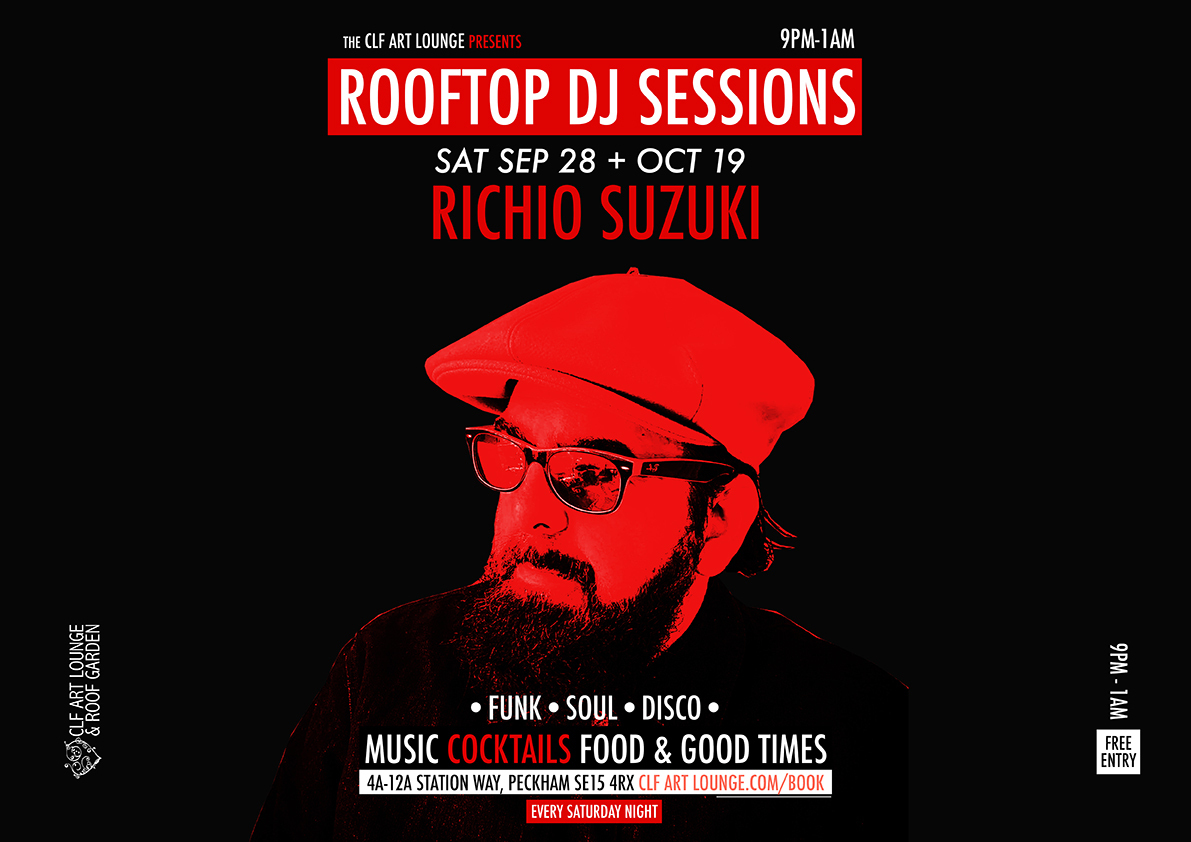 Saturday Night Rooftop Sessions with Richio Suzuki, London, England, United Kingdom