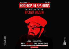 Saturday Night Rooftop Sessions with Richio Suzuki
