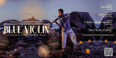 Blue Violin Candlelight Christmas - Moline, December 2024