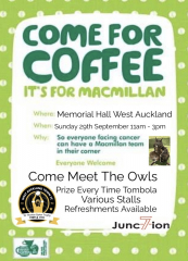 MacMillan coffee day